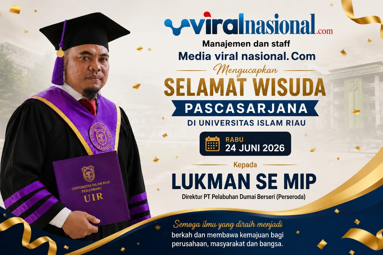 Wisuda Pasca Sarjana