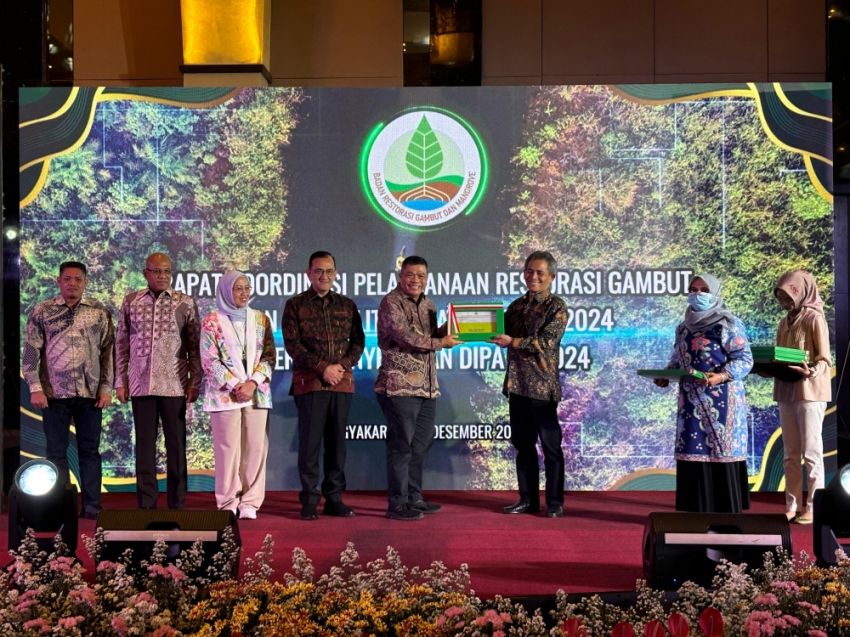 Riau Menerima DIPA  dari BRGM Sebesar Rp17,9 Miliar