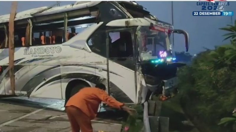 Ini Identitas Korban Tewas Kecelakaan Bus Handoyo di Tol Cipali