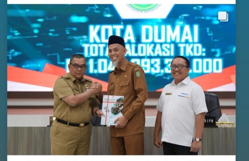 Kota Dumai Menerima TKD TA 2024 Sebesar Rp1,05 Triliun