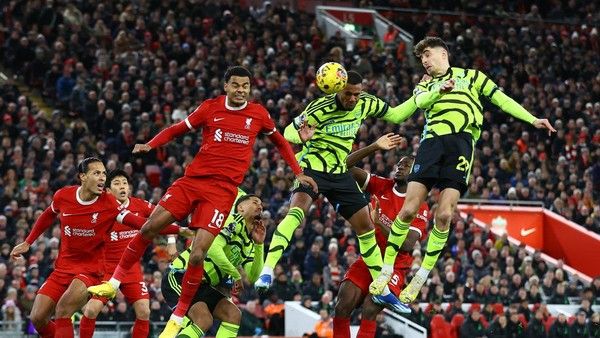 Liverpool Vs Arsenal 1-1 Pertandingan Luar Biasa