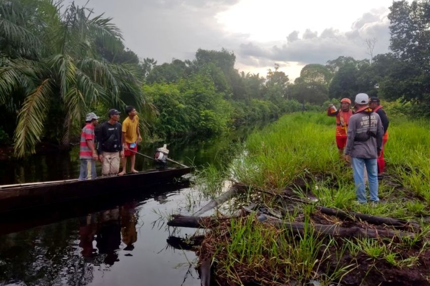 Seorang Pemuda di Dumai Diterkam Buaya