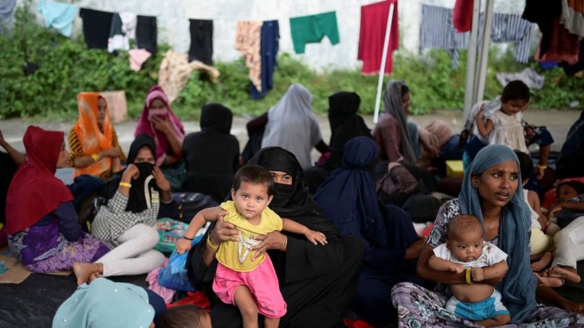 Imigran Rohingya  Berlabuh di Deli Serdang, 1 Kapal Karam