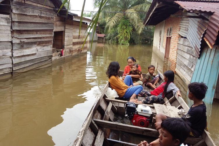 Masih Sekitar 2.066 Warga Riau Masih Mengungsi