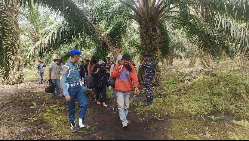 Lanal Dumai Gagalkan Keberangkatan 16 PMI Non Prosedural ke Malaysia