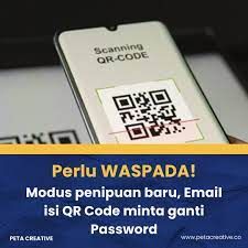 Modus Penipuan Baru, Email Berisi QR Code Minta Mengganti Password