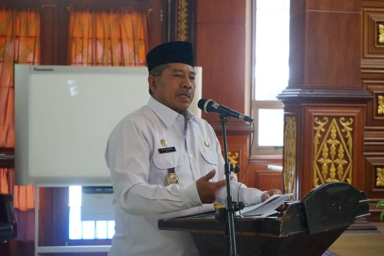 Bupati Siak Lantik 136 Pejabat, Tiga Kepala Dinas