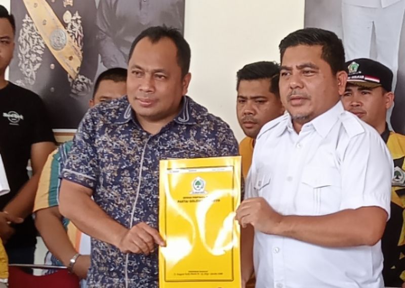 Wabup Pelalawan Nasarudin, Deklarasikan Diri Maju Bacalon Bupati Pelalawan