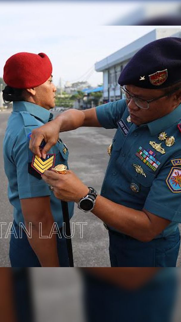 Gagalkan Penyelundupan 36 Kg Sabu, Intel Kopaska Berambut Gondrong Ini Naik Pangkat