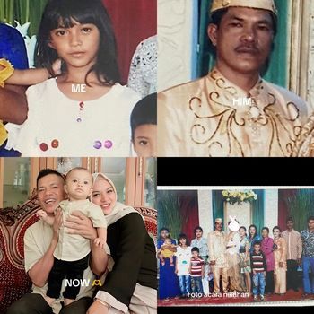 Kisah Viral Anak Gadis yang Dulu Foto Bareng Pengantin Kini Menjadi Suaminya