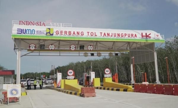 Jalan Tol 19 km Kuala Bingai-Tanjung Pura Trans Sumatra Besok Dibuka Gratis