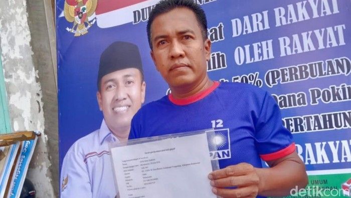 Mendapat Nomor Urut 9  Seorang Calon Legislatif PAN Lelang Ginjal untuk Biaya Kampanye