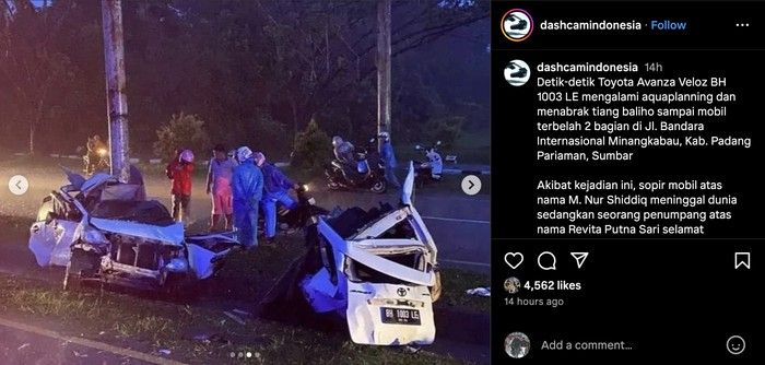 Kecelakaan Maut Avanza di Sumbar: Mobil Hancur, Bagian Depan dan Belakang Terpisah