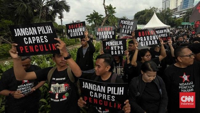 Protes 145 LSM Ingin Selamatkan RI dari Ambisi Kekuasaan Jokowi & Kroninya