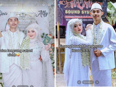 Kisah Cinta tak Terduga, Dulu jadi Tamu Undangan Kini Menjadi Pengantin Prianya