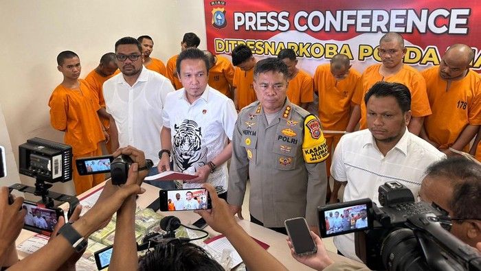 19 Kg Sabu dan 21 Ribu Ekstasi Lewat Dumai Dikendalikan Napi Sumut