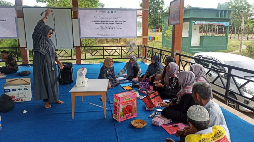 Gandeng BRGM, PHR Edukasi Warga Rohil untuk Pengelolaan Sampah