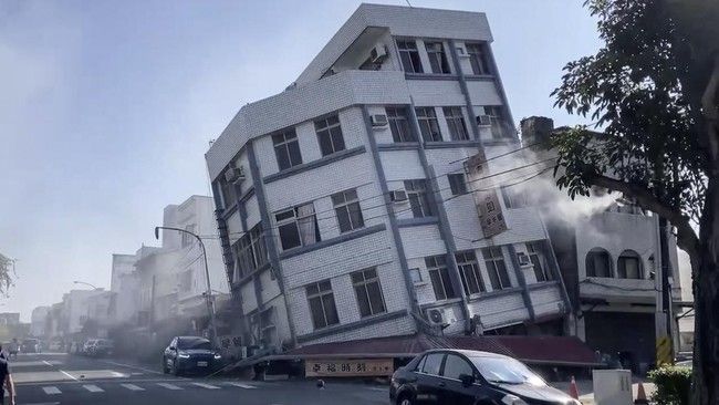Gempa Bumi M 7,7 di Taiwan Terdahsyat dalam Kurun Waktu 25 Tahun Terakhir