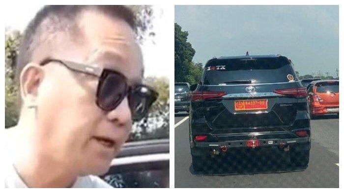 Sopir Fortuner Ngaku Adik Jenderal Berpelat TNI Ditangkap