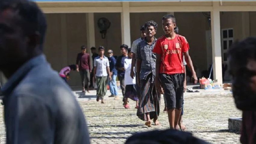 14 Imigran Rohingya Kabur dengan Merusak Pagar Pengungsian di Aceh Timur