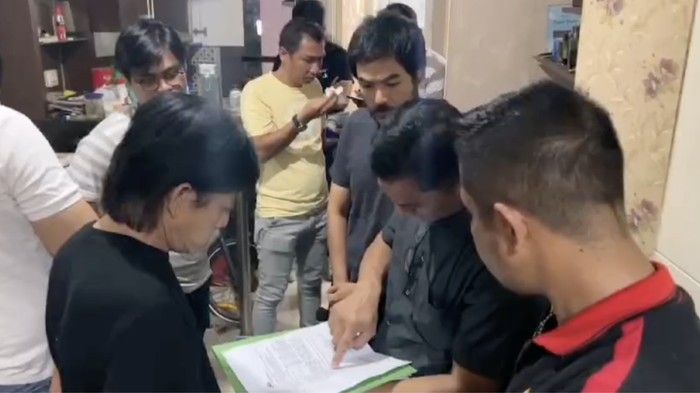 Penampakan 'Preman Pensiun' Epy Kusnandar dan Yogi Gamblez Ditangkap Kasus Ganja