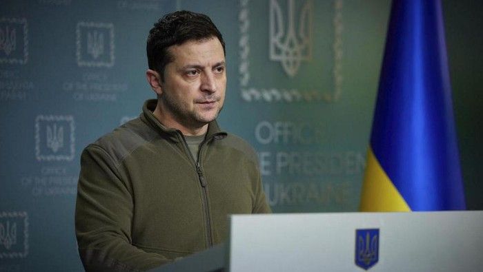 Presiden Ukraina Zelensky Masuk Daftar Buronan Rusia