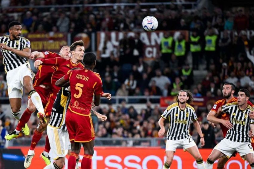 Hasil Liga Italia: Roma vs Juventus Hasil Imbang