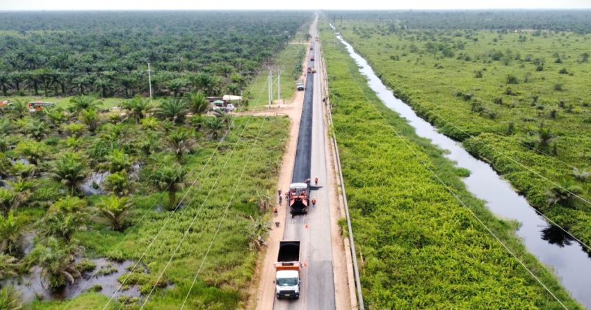 PHR Lanjutkan Komitmen Meningkatkan Infrastruktur Jalan Bangko-Pinang