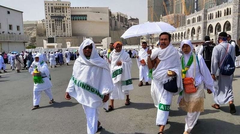 Suhu di Makkah Mencapai 48 Derajat Celsius