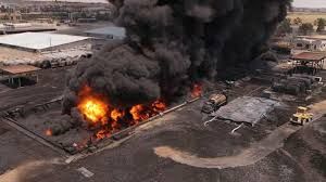 Kilang Minyak Irak Terbakar, Puluhan Orang Mengalami Luka-luka