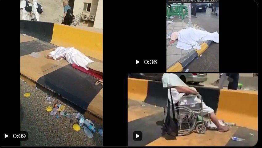 Viral! Video Jamaah Haji Meninggal Bergelimpangan di Jalan