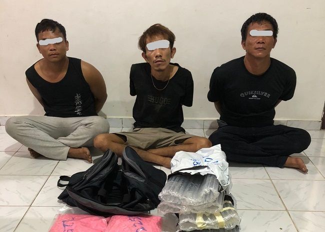 Polda Riau Amankan Kurir Narkoba di Dumai