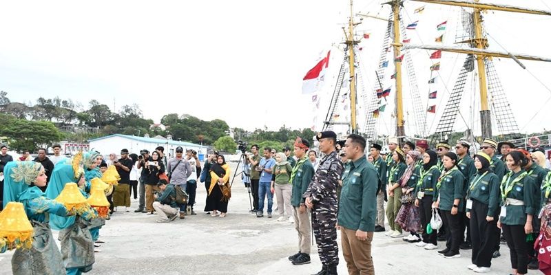 Dari Kota Dumai KRI Dewaruci Tiba ke Sabang Aceh setelah 70 Tahun Lalu