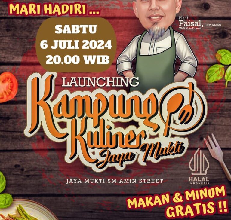 Malam Ini, Wali Kota Resmikan Kuliner Jayamukti