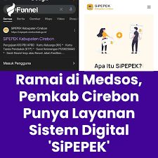 Heboh Nama Nyeleneh Aplikasi Pemkab Cirebon dari 'Sipepek' dan 'Siska Ku Intip'