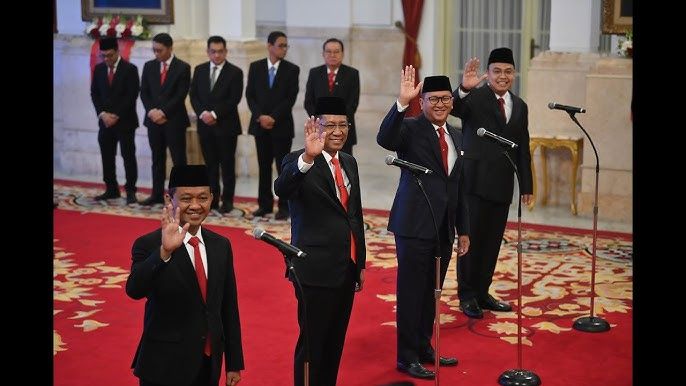 Jokowi Resmi Lantik Bahlil, Supratman, Rosan dan Angga Raka Prabowo