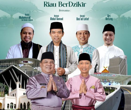 HUT Provinsi Riau Gelar Tabliq Akbar Hadirkan UAS dan Ustaz Das’ad Latif