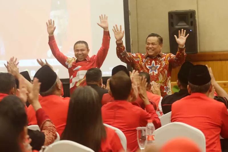 Memiliki Komitmen sama Abdul Wahid, Mantan Gubri Edy Natar-HM Harris Saling Mendukung