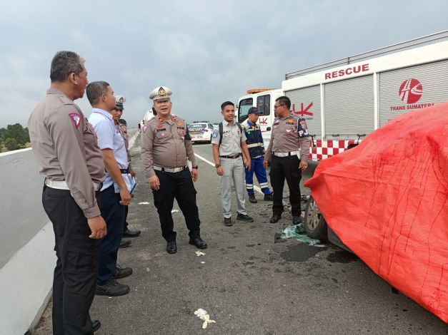 Kecelakaan Maut di Tol Permai Karena Pesta Sabu, Sopir Ditetapkan Tersangka