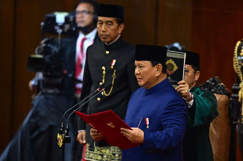 Prabowo Resmi Dilantik Jadi Presiden, Warga Optimis Indonesia Maju