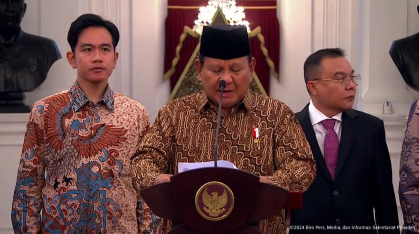 Ini Menteri Kabinet Merah Putih yang Diumumkan Prabowo