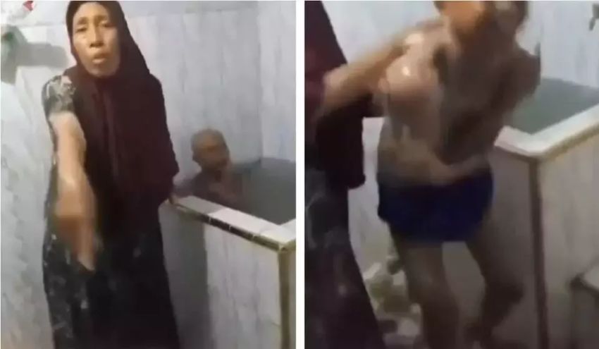 Miris, Santri  Disiram Pakai Air Cabai oleh Istri Pimpinan Ponpes