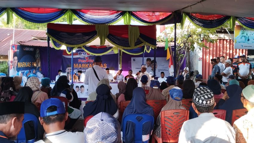 Lokasi Kampanye Paisal Membludak, Coblos Nomor 3 Insyaallah Menang