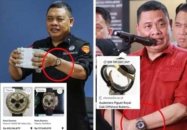 Viral  Jaksa Agung Abdul Qohar Usai Pakai Jam Audemars Piguet Seharga Rp1 Miliar