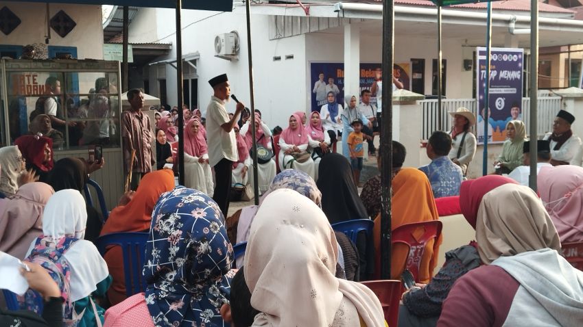 Kampanye di "Kampung Dalam" Kami yakin Dumai kedepan akan lebih baik