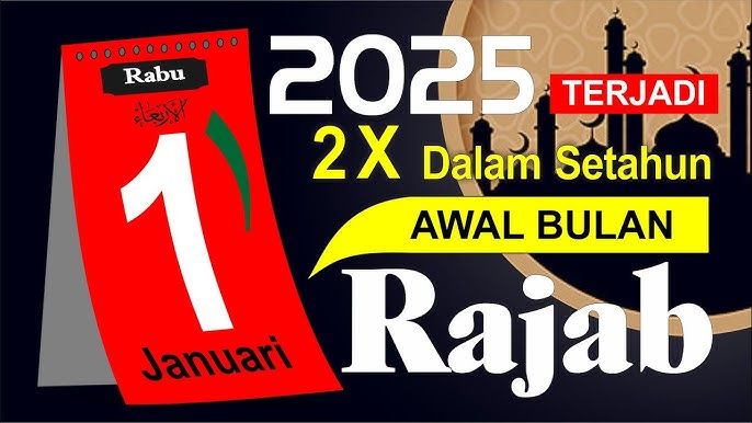 Delapan Hal Tidak Boleh Dilakukan Saat Bulan Rajab bagi Umat Muslim