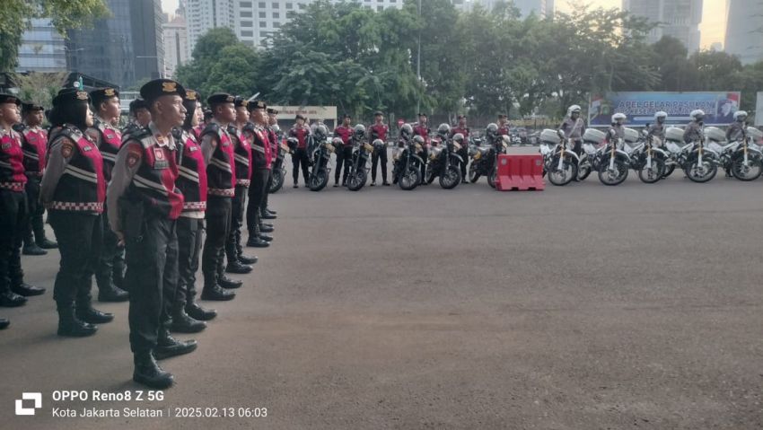 Polda Metro Jaya Terjunkan 90 Personel pengurai Kemacetan di Jakarta