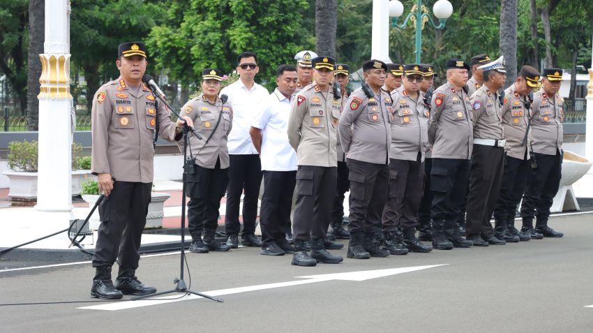 Polri Terjunkan 1.394 Personel, Siap Amankan Aksi Penyampaian Pendapat di DPR RI