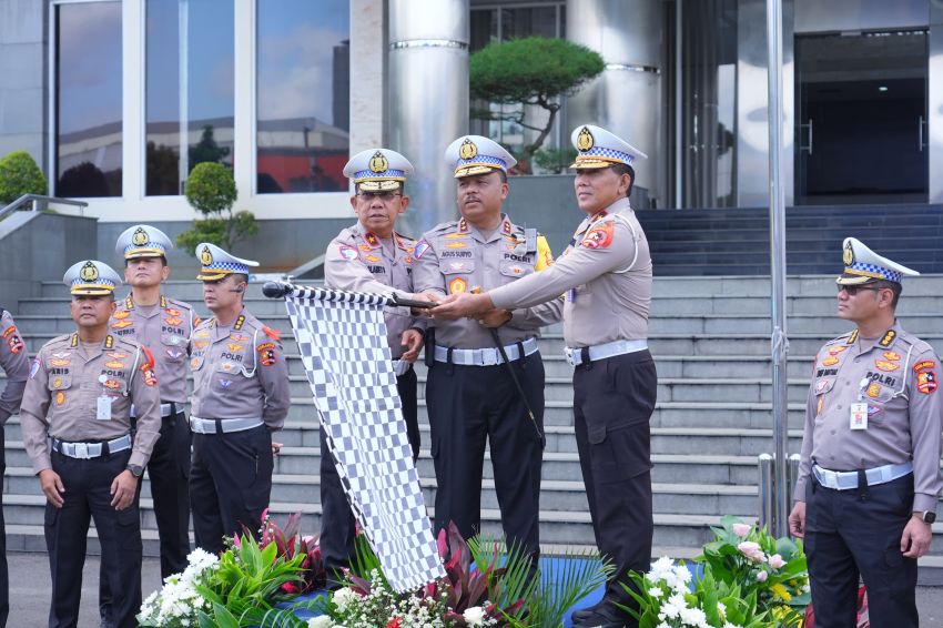 Lepas Tim Pamatwil, Kakorlantas Optimis Operasi Ketupat 2025 Berjalan Lancar