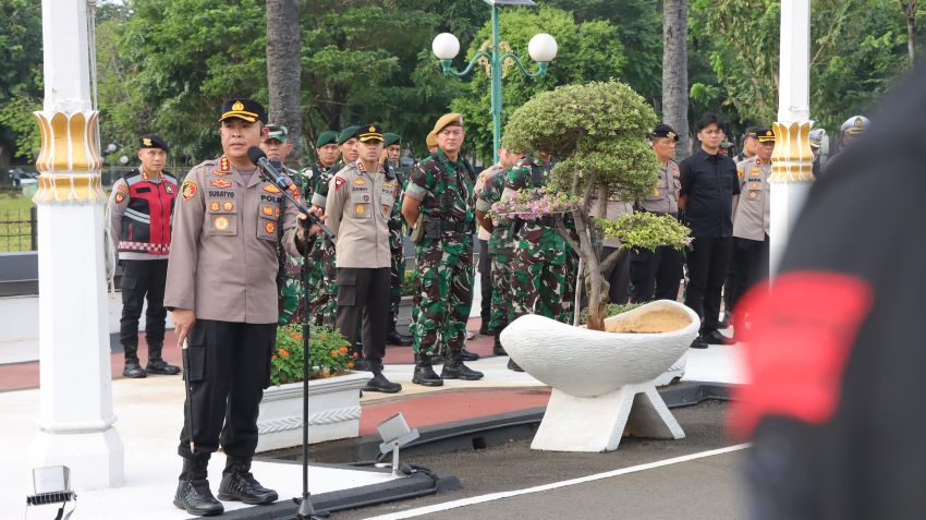 Polri Terjunkan 5.021 Personel, Pastikan Pengamanan Aksi di DPR RI Tanpa Senjata api dan Humanis